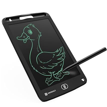 Image of LCD Writing Tablet, 8.5-inch Drawing Board, Digital Notepad with Stylus, Black
