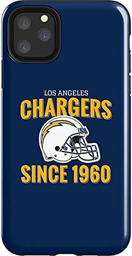 Skinit Impact Phone Case Compatible with iPhone 11 Pro Max - Officially Licensed NFL Los Angeles Chargers Helmet Design Blue