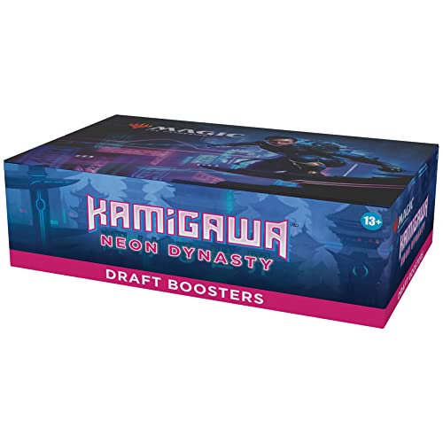 Magic The Gathering C91980000 Magic: The Gathering Kamigawa: Neon Dynasty Draft Booster Box thumb #1