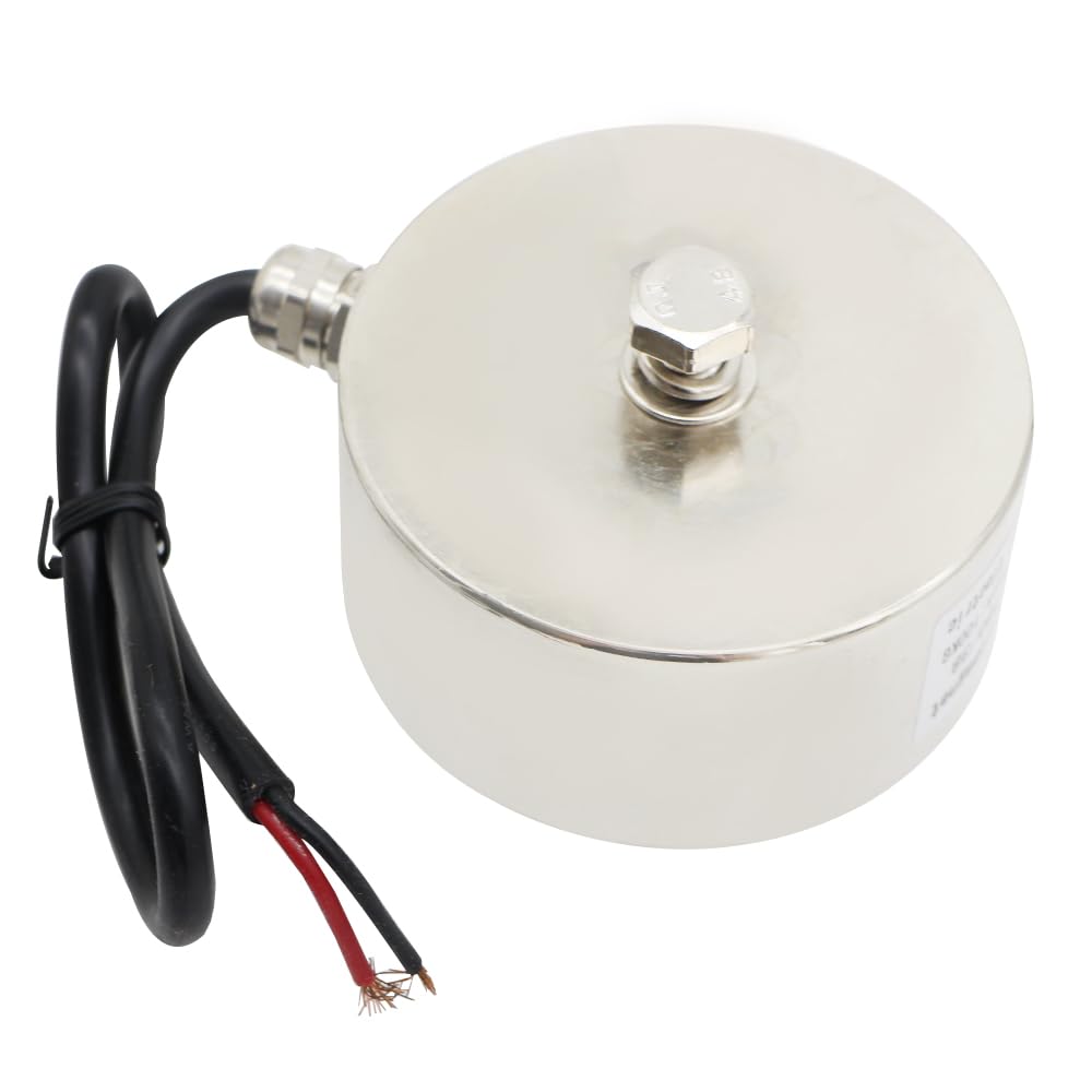80 x 38mm DC24V Suction Holding Sucker Round Solenoid Lifting Cylinder Electric Magnet Suck:100KG