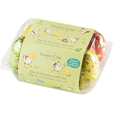 Chocolate Simón Coll - Huevera de Huevos de Pascua de Chocolate con Leche Cover