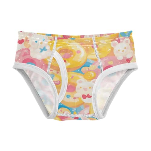 KLL Newborns Rabbit Bear Candy Donut Bubbloddler Boy Pure Cotton Underwear Briefs Cute Undies
