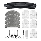 Odashen 16 Pack Vacuum Cleaner Accessories Kit for Xiaomi RoidMi EVE Plus Side Brush Dust Bag Mop Rag