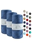 Types de projets de macramé : de votre main/sac à bandoulière de style bohème à votre espace de place traditionnel, la ficelle en polyester macramé de Makromecity est idéale pour tout type de projets de macramé.