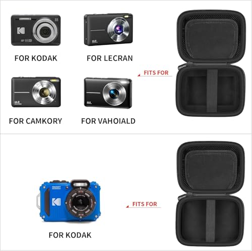 Funda rígida para cámara Kodak PIXPRO FZ55/FZ45 negra miniatura 3
