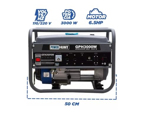 Generador a gasolina 29 generador gasolina marca POWER HUNT (2)