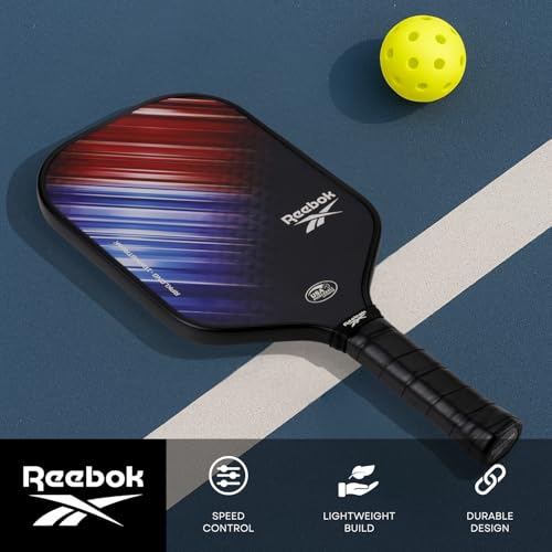 Image of Reebok Pickleball Paddle - Lightweight & Durable Design for All Skill Levels - Engineered for Power, Control & Precision