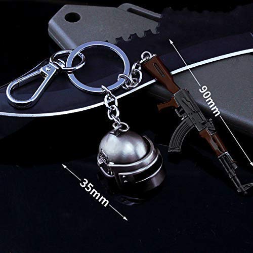 Image of The Purple Tree PUBG Keychain - Pack of 1, Merchandise for PUBG Lovers, Pan Keychain, Birthday Gift for Best Friend