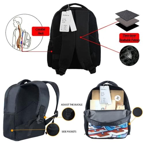 ISaikoy Anime Chiikawa Backpack Hachiware Daypack Bookbag Daypack Laptop Bag School Bag 142