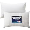 Toddler Pillow for 2-5 Year Olds, Toddler Crib Pillow with Washable Cover,13x18 Inch White Pillow for Toddler Bed