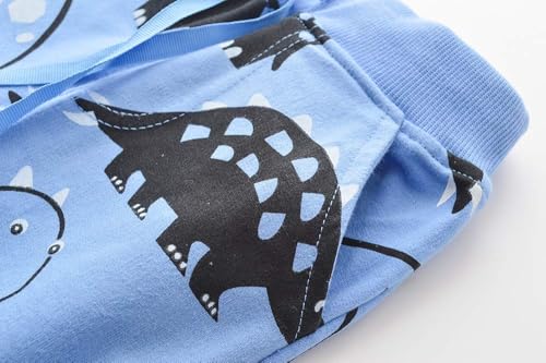 Pantalones de chándal para niños en algodón elástico de deporte cómodo 6