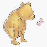 Classic Winnie The Pooh - Pooh Talking to Butterfly Bumper Sticker Vinyl Decal 5'