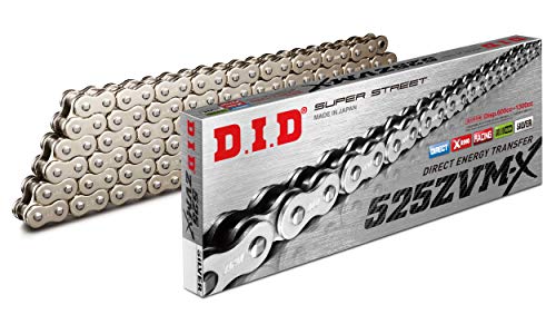 Chaîne DID 525 zVMX à maillons renforcés x-ring pour une longévité maximale