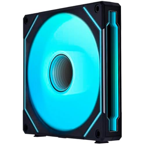Lian Li UNI Fan SL-Infinity 140 Reverse Blade Fan-Black-14RSLIN1B