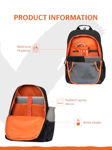 Image of Wildcraft Animal Kingdom-Tiger 3 Compartment Laptop Backpack 45L