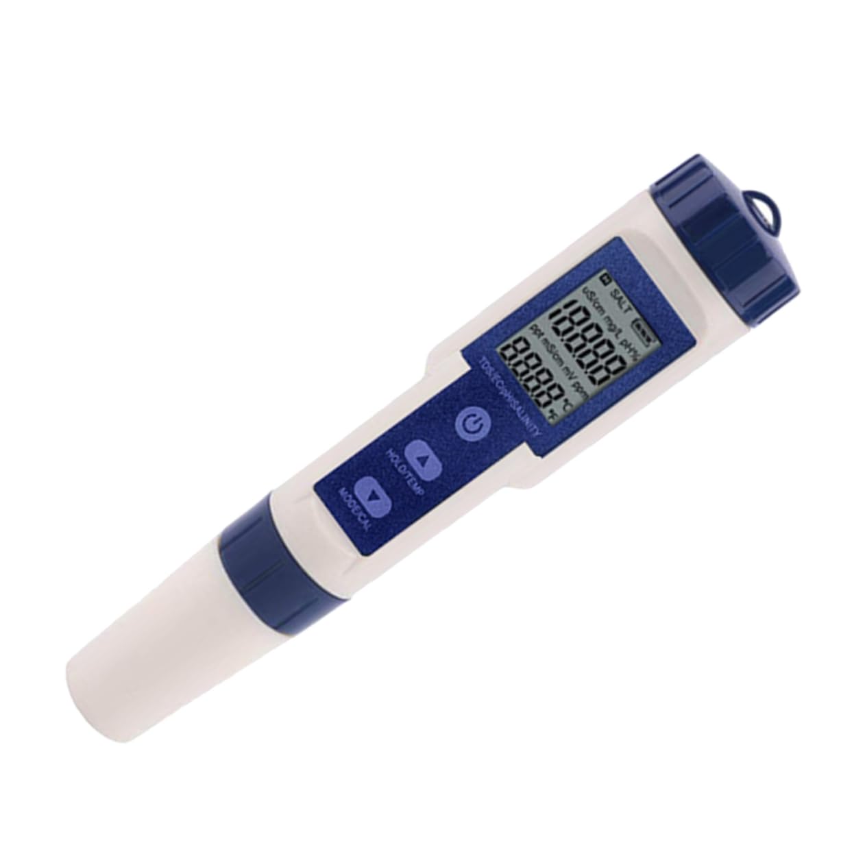 Generico misuratore di salinità Kit di analisi dell'Acqua termometro Digitale Piscina Prova dell'Acqua Potabile Tester dell'Acqua di Mare Tester Digitale dell'Acqua del contatore plastica