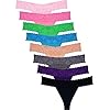 Womens-Thin-Lace-Hollowed-Out-T-Back-Low-Waist-Ice-Silk-Sexy-Cheeky-Thong-See-Through-Panties Sunm Boutique 8 Pack Lace Thongs for Women Thong Underwear Women Lace Thong Panties Low Waist Thongs for Women (Multi, Small)