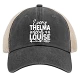 Rogany Every Thelma Need A Louise Trucker Hat Daddy Hat Allblack Womens Beach Hat Gifts for Mom Running Hats