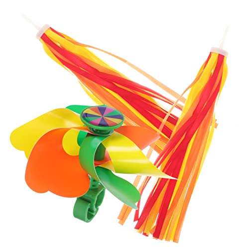 TOYANDONA 1 Set Bike Streamers Fun Handlebar Ribbons for Scooters and Bicycles Durable Bike Accessories for Present for Birthdays and Holidays