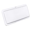 Leisure LED RV LED Ceiling Light 14" x 5.5" Fixture 950 Lumen with Touch Dimmer Switch Interior Lighting for Car/RV/Trailer/Camper/Boat DC 12V Natural White 4000-4500K (1-Pack)