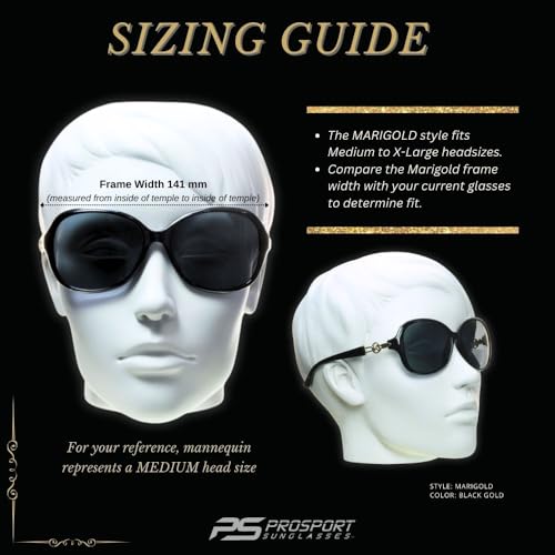 proSPORT Womens Bifocal Sunglasses Readers Sophisticated Oversize Modern Black Tortoise Elegant Gold Silver4