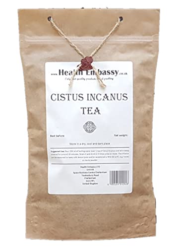 Cistus Incanus Tea tisane ciste incarnat Health Embassy pour défenses hiver
