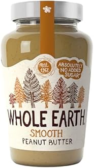 Whole Earth Smooth Peanut Butter, 454g