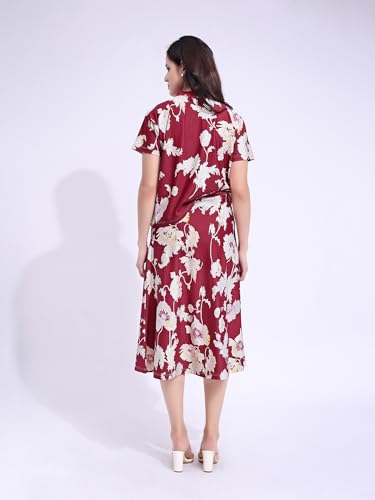 Image of PURVAJA Women's Regular Midi Printed Co-Ords