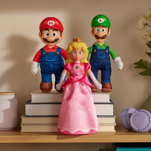 The Super Mario Galaxy Movie Jumbo Plush Multipack 9" / 23cm, Officially Licensed by Jakks Pacific, Includes Mario - Image 3