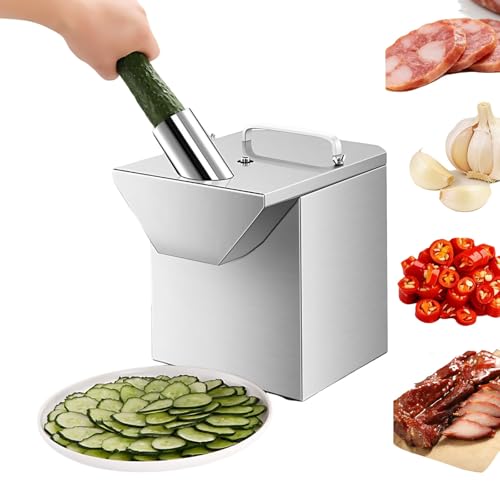 Cortadora Comercial Eléctrica de Acero Inoxidable 100W