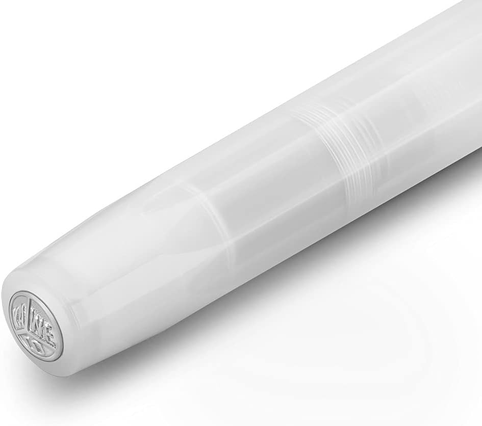 Kaweco FROSTED SPORT Rollerball Natural Coconut I Gel/Ballpoint Pen Including 0.7 mm Refill I in Pastel Design with Ceramic Ball 13.5 cm