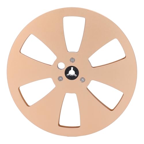 ROTOLO VUOTO A NASTRO AUDIO A ROTOLO APERTO: Questa è una bobina a nastro vuota da utilizzare con i lettori di nastri da bobina a bobina. Questo mulinello si adatta a qualsiasi piattaforma a bobina aperta che supporta nastro da 1/4 di pollice e 7 pollici di diametro.
