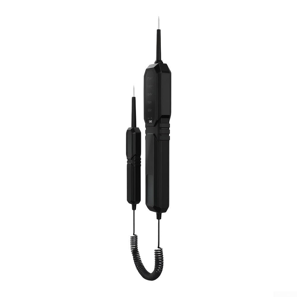Comprobador de voltaje para coche, 12 V/24 V, indicador LED, luz de prueba