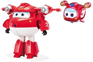 Super Wings Supercharged Jett & Super Pet Jett Airplane Toys