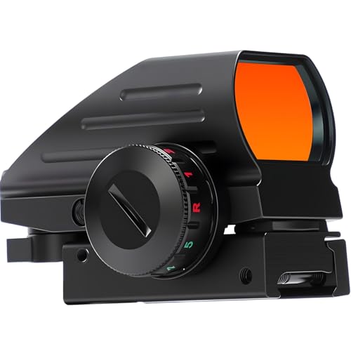 SVITVU Red Dot Sight, Red/Green, 4 Reticles, 20mm Mount