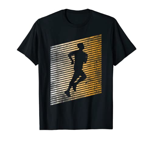 Mens Jogging Jogger Runner Gift Marathon Running Jogging Running T-Shirt