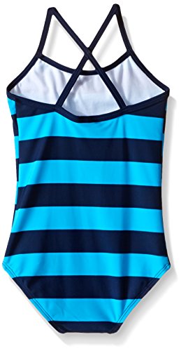 Kanu Surf Girls' Layla Beach Sport Banded One Piece Swimsuit