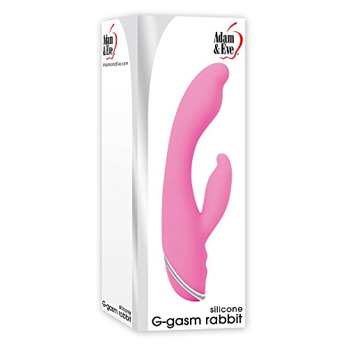 Adam & Eve G-Gasm Rabbit Dildo, Pink - Image 5