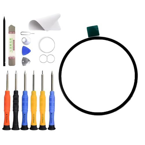 ERYNK Kit de réparation en verre avant pour Samsung Galaxy Watch Ultra 47 mm [avec adhésif OCA] [pas d'écran LCD] avec kit d'outils