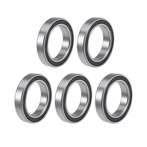uxcell 6805-2RS Deep Groove Ball Bearings 25mm Inner Dia 37mm