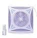 JMOMC Plafond encastré Été Domestique pour évacuer la Chaleur et Refroidir Le Ventilateur, Plafond intégré dissimulé de 60 * 60 cm Été Domestique pour évacuer la Chaleur et Refroidir Le ventilateu