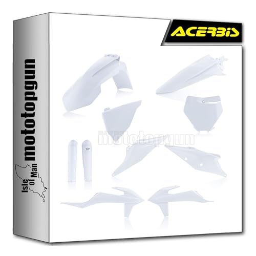 Kit cache carenage blanc flexible Acerbis 0023479.031 KTM SX-F