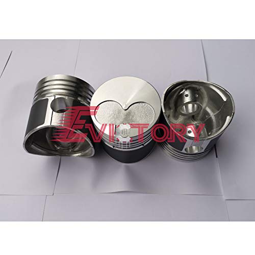 Kit de pistón K3N y juego de anillos de pistón para MITSUBISHI