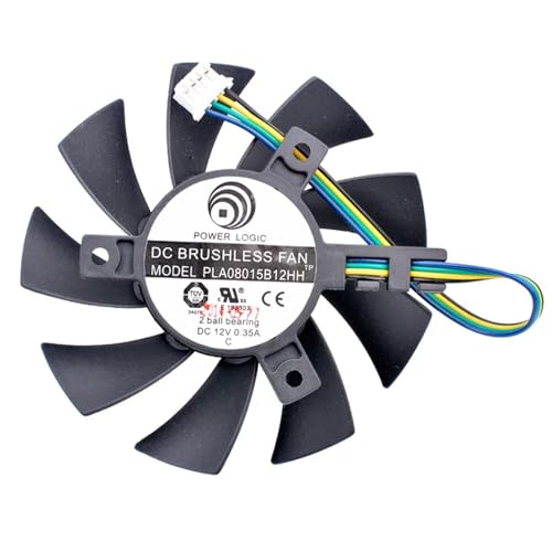 Ventilateur PLA08015B12HH double roulement à billes longue durée