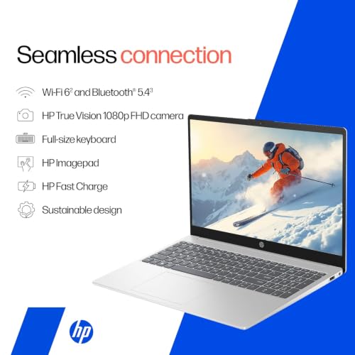 HP 15 AMD Ryzen 3 7320U 8GB 512GB Silver - Image 7