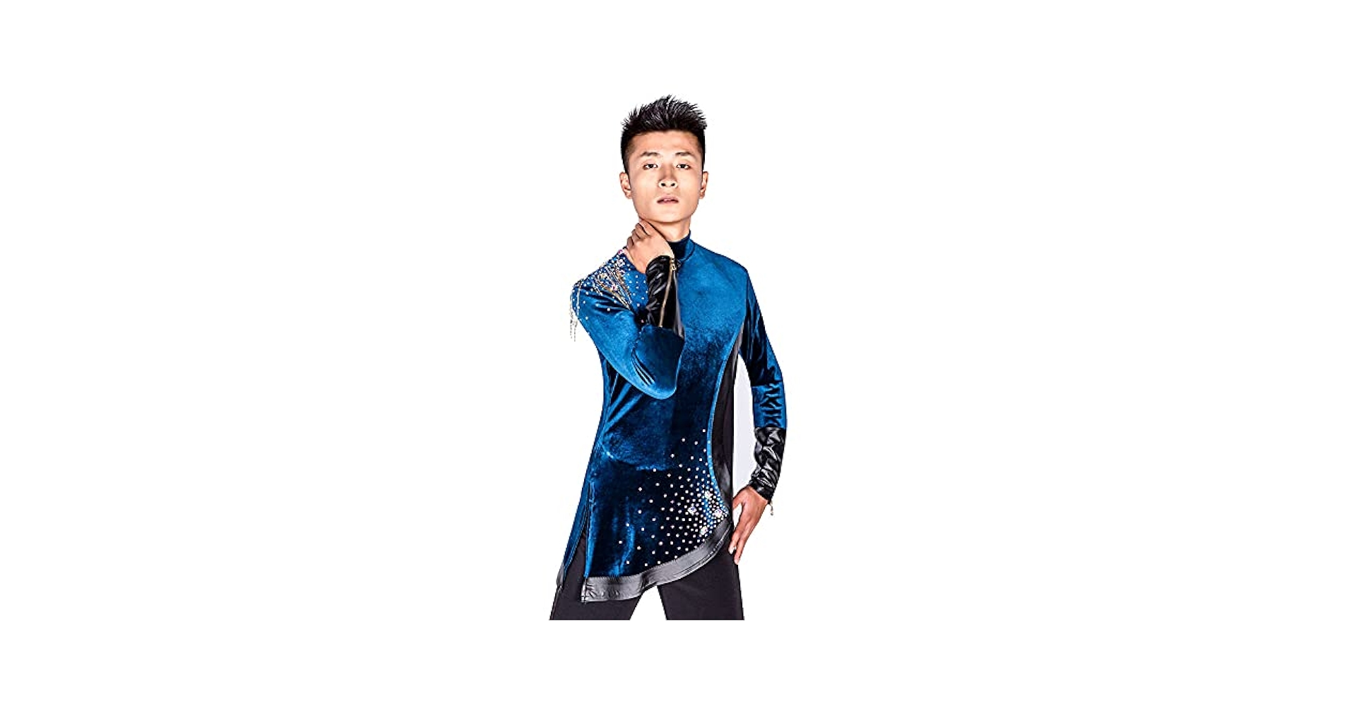 社交ダンス メンズダンスドレス メンズトップス メンズドレス yj148-1.jpg