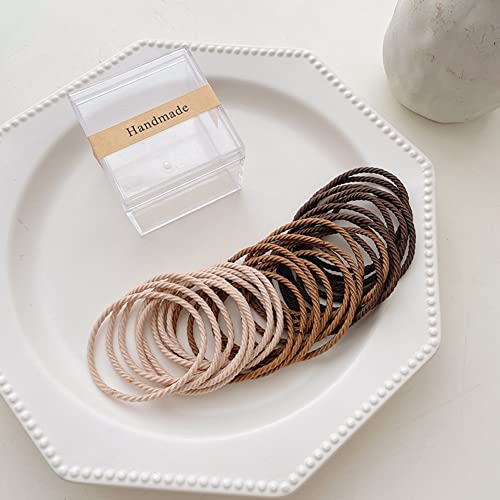 KARNIN-150Pcs-No-Damage-Hairband-Elastic-Hair-Ties-for-Women-Girls-Tiny-Ponytail-Holder-Rope-Mixed-Colors-Soft-Colorful-Rubber-Band-Hair-Accessories