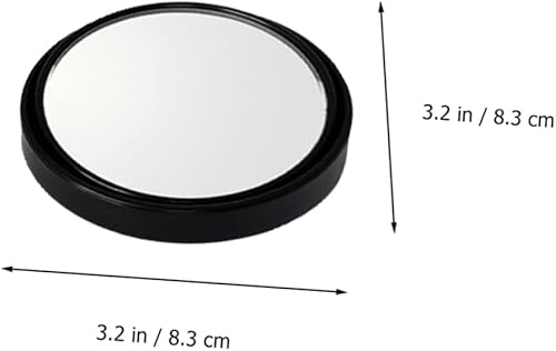 Miniatura 2 de CALLARON Espejo retrovisor redondo de gran angular para automóvil, espejo ciego de punto ciego, espejo trasero para automóvil, accesorios de espejo