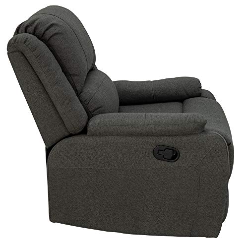 Recpro Charles Collection | 30" Zero Wall Rv Recliner | Wall Hugger Recliner | Rv Living Room (Slideout) Chair | Rv Furniture | Rv Chair | Cloth (2 Chairs, Fossil) #TOP5