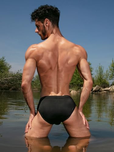 Body Aware Men’s Swim Brief – Athletic Swimwear with Supportive Pouch4